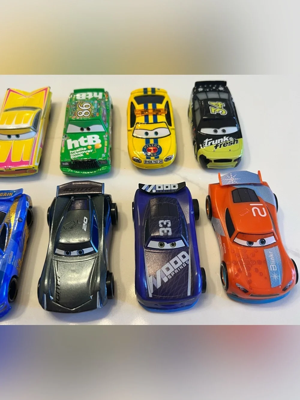 13 Disney and Pixar Cars Die-Cast Vehicles